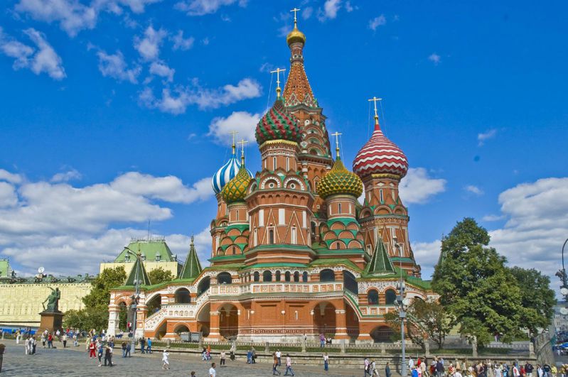 کلیسای جامع سنت باسیل مسکو - سفر به مسکو با ماشین