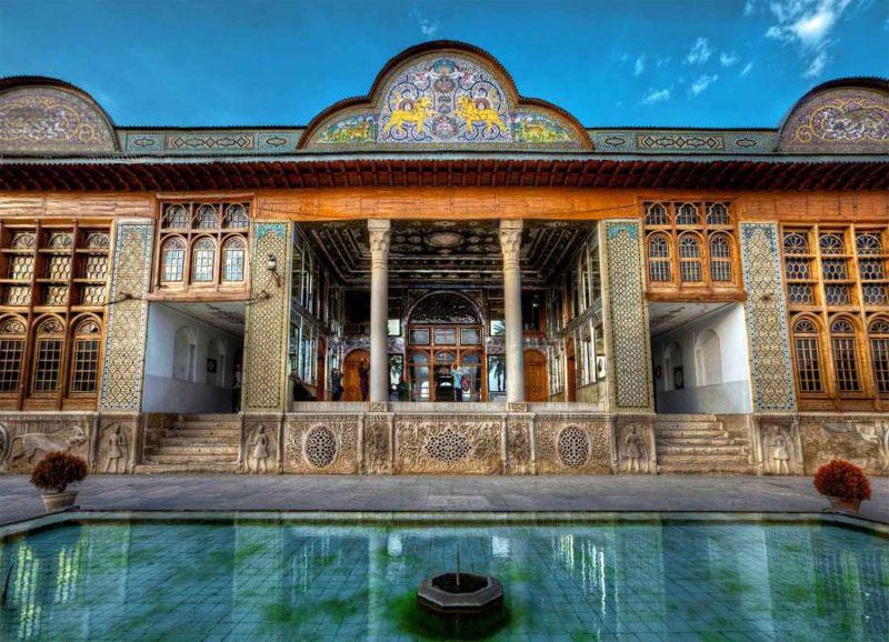 نارنجستان قوام از دیدنی های شیراز با عکس