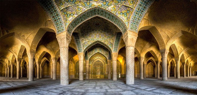 مسجد وکیل از دیدنیهای شیراز عکس