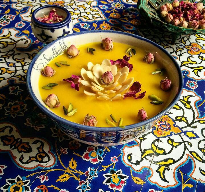 حلوای کاسه ازجمله سوغات شیراز خوردنی