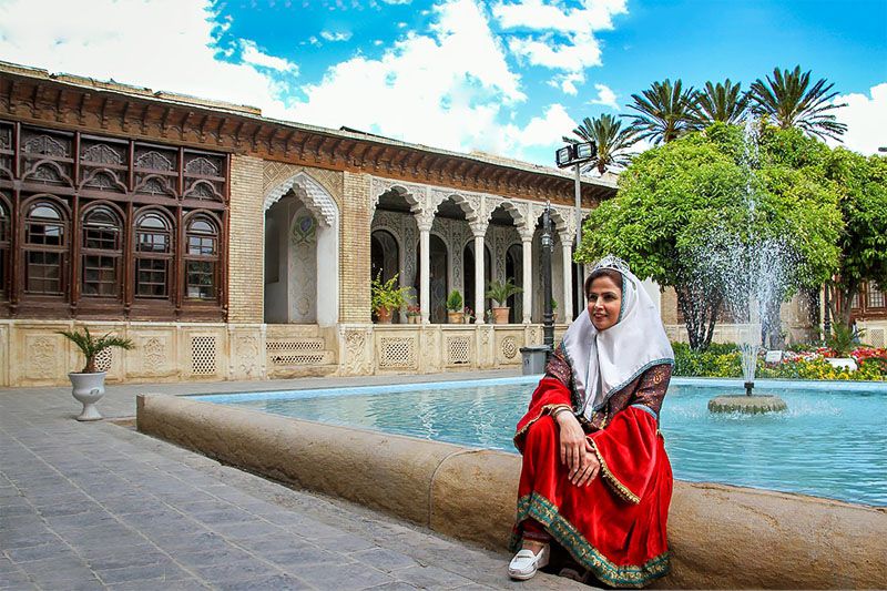 خانه زینت الملک از دیدنیهای شیراز همراه عکس